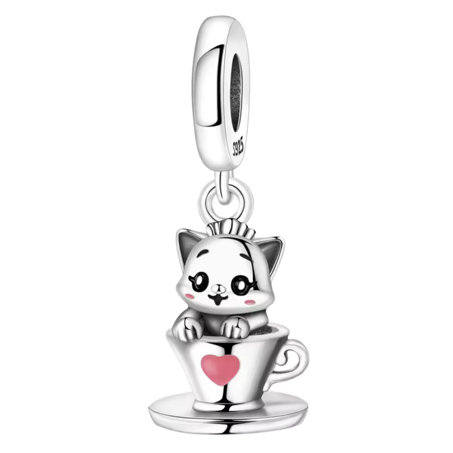Charm Chaton dans une Tasse – Douceur Féline et Instant Cocooning