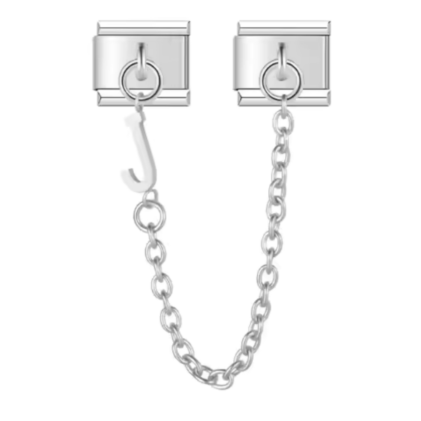 Charm Italien - Double Médaillon Lettre Argent – De A à Z