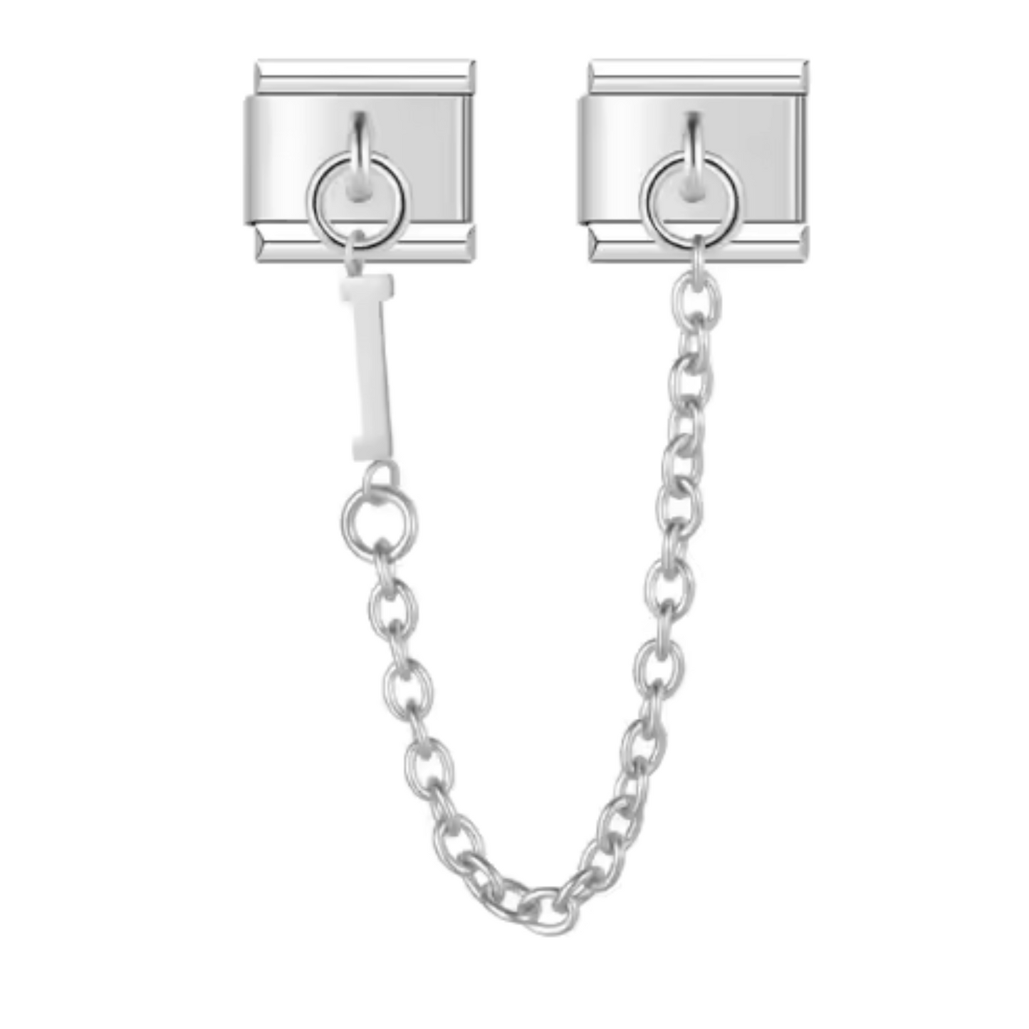 Charm Italien - Double Médaillon Lettre Argent – De A à Z