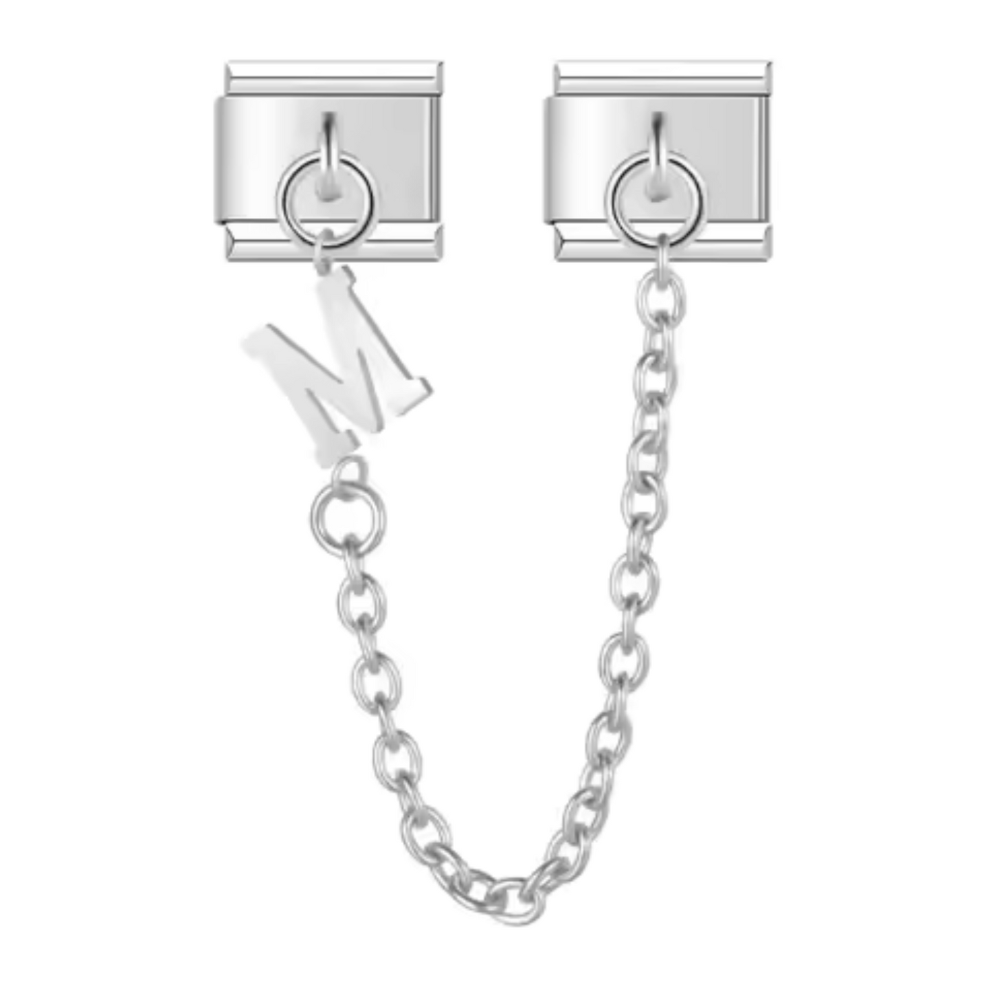 Charm Italien - Double Médaillon Lettre Argent – De A à Z