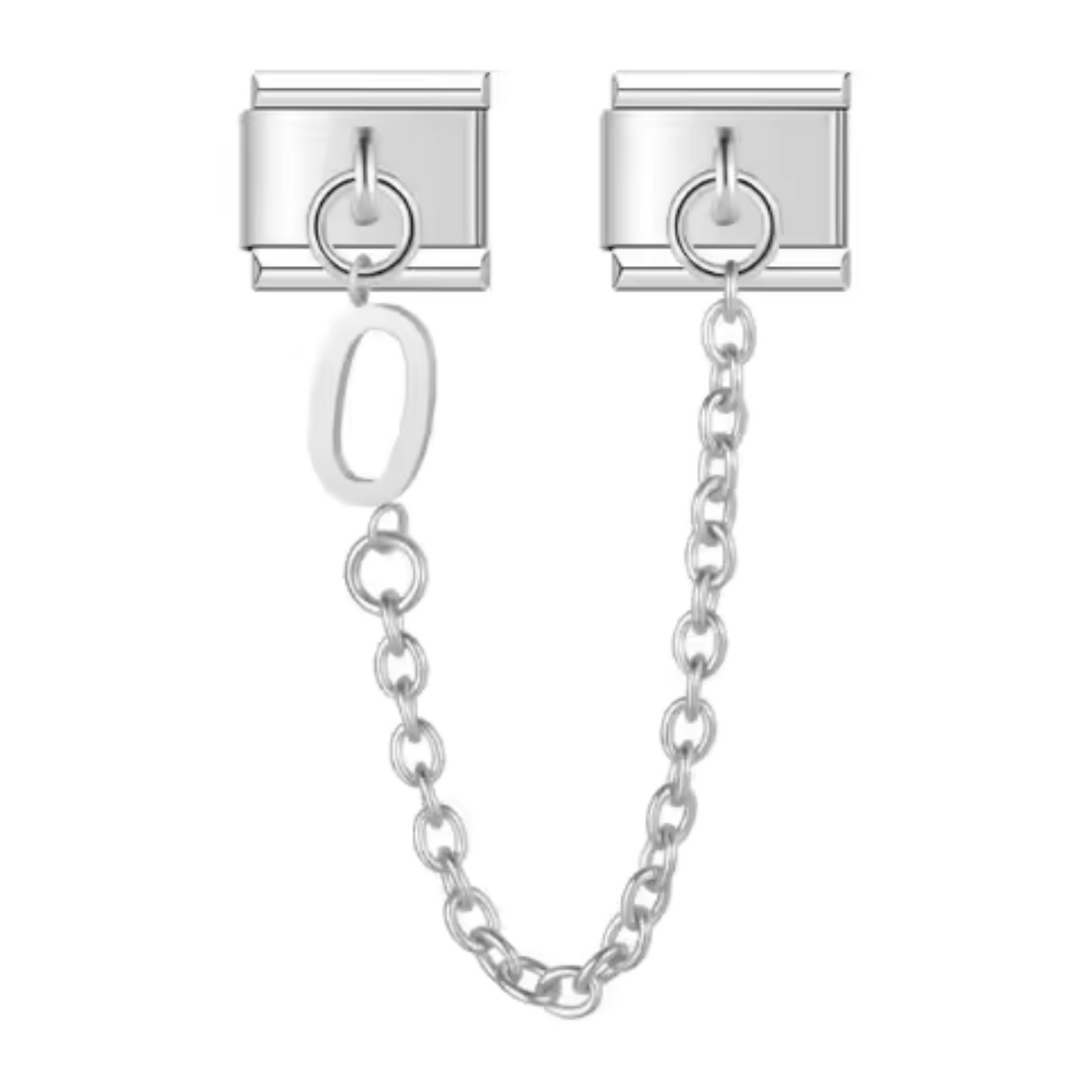 Charm Italien - Double Médaillon Lettre Argent – De A à Z