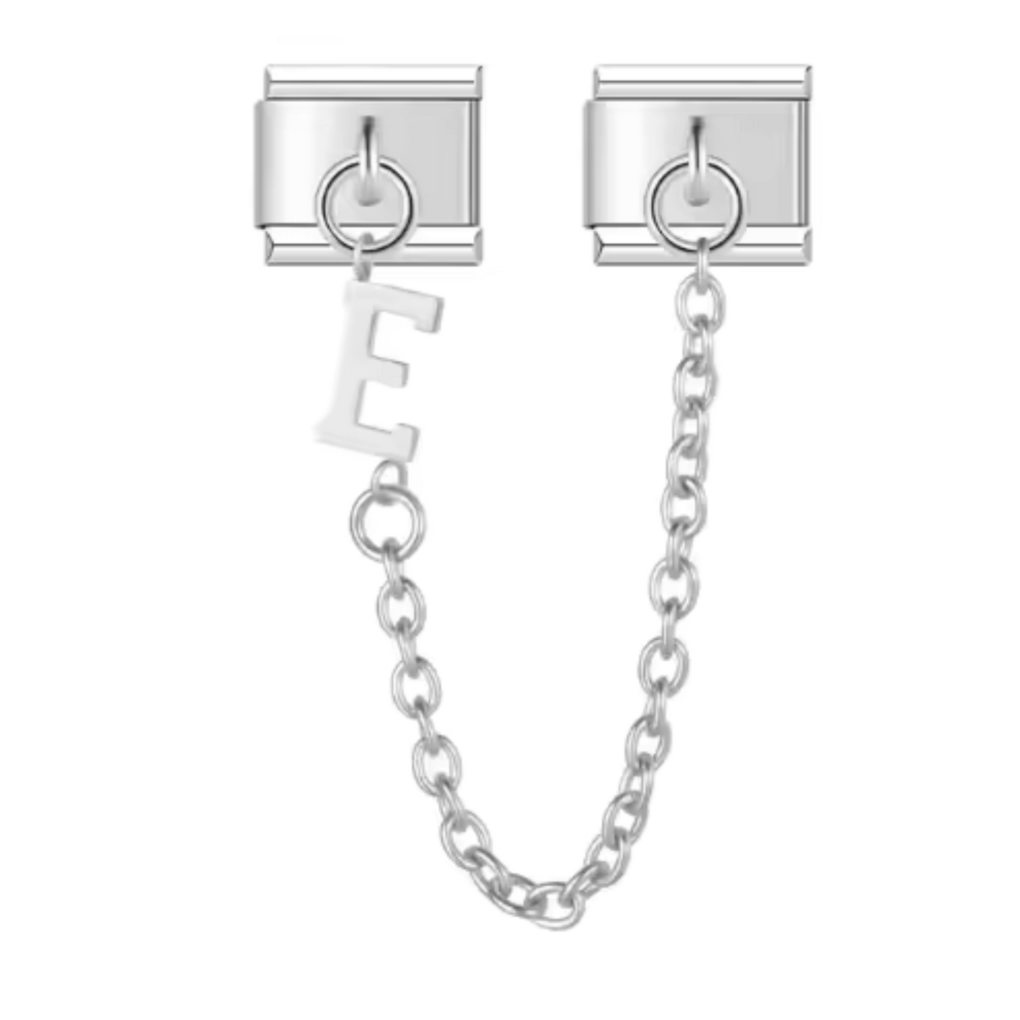 Charm Italien - Double Médaillon Lettre Argent – De A à Z