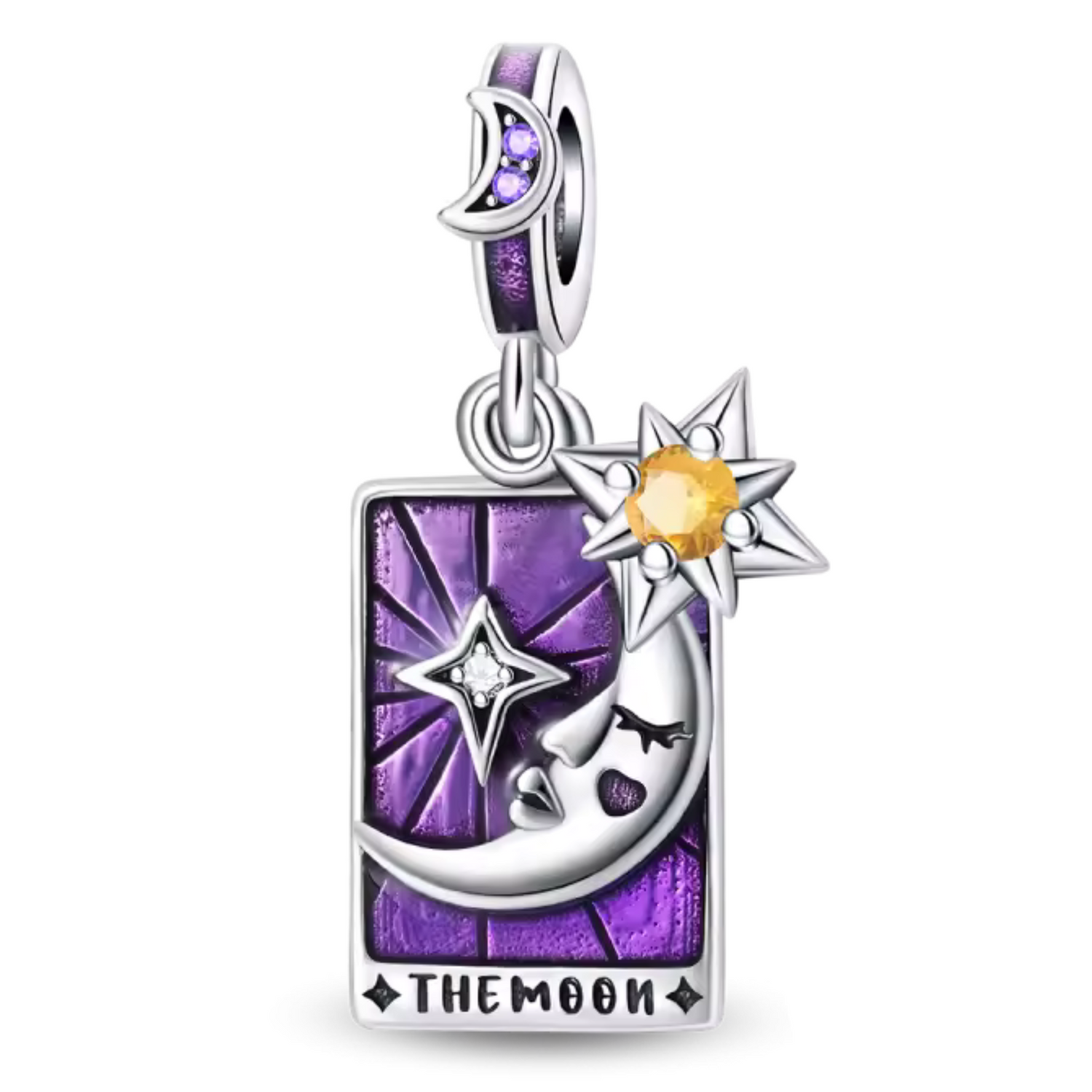 Charms Cartes de Tarot : The Moon, The Star, The Sun ou The Lovers