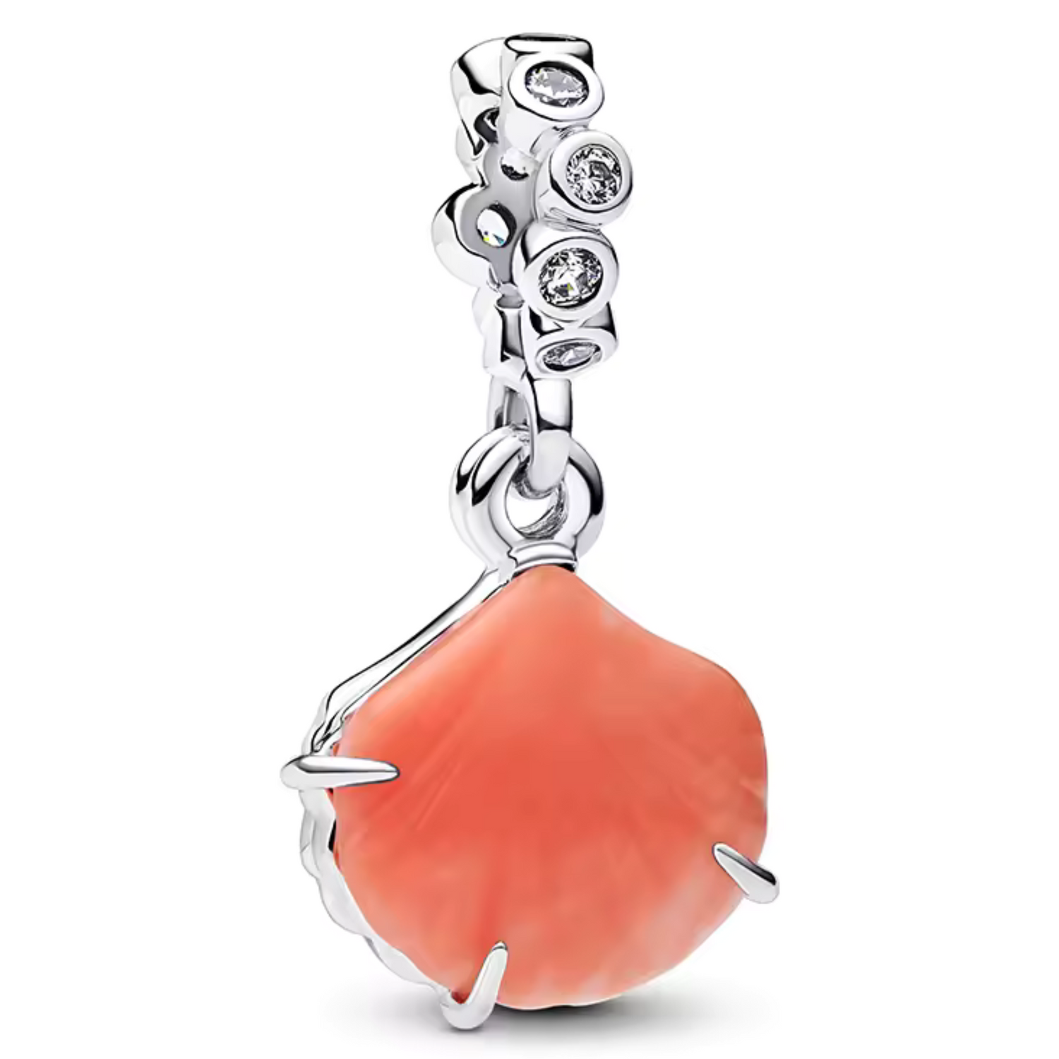 Charm Pendentif Double Coquillage Corail – Évasion et Douceur Marine