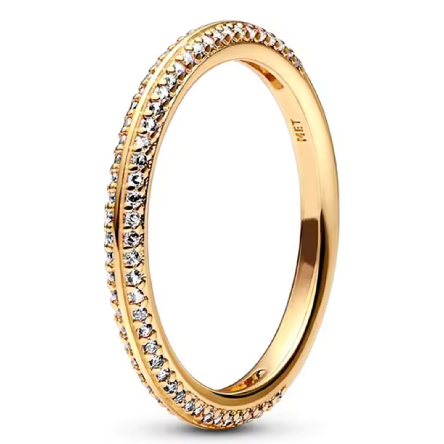 Bague Dorée Fine avec Strass – Éclat Délicat et Raffinement Solaire