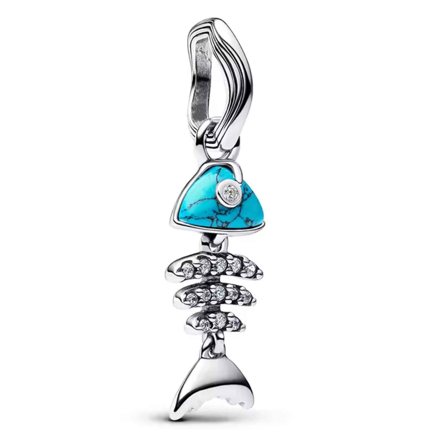 Charm Pendentif Squelette de Poisson – Originalité et Esprit Marin