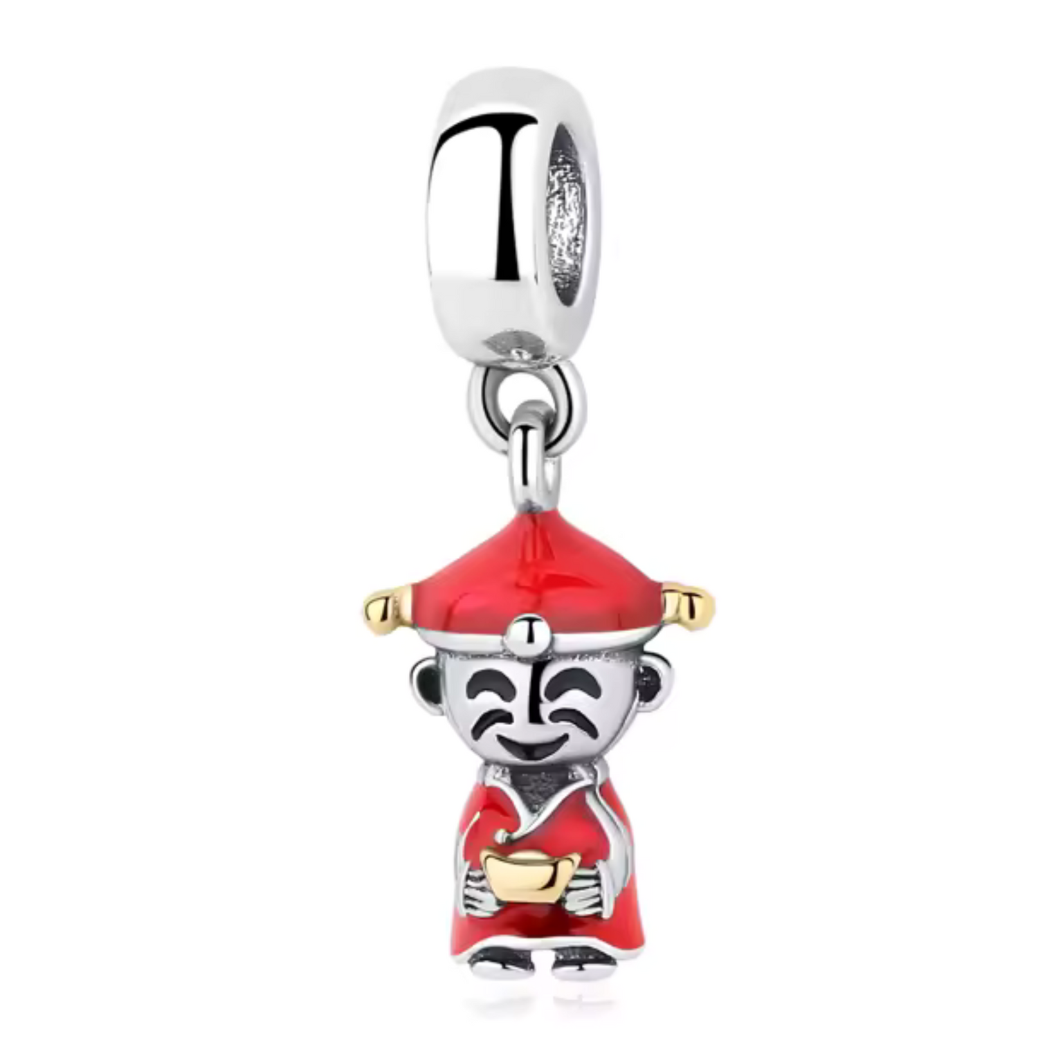 Charm Gardien de Fortune – Symbole de Prospérité et de Sagesse