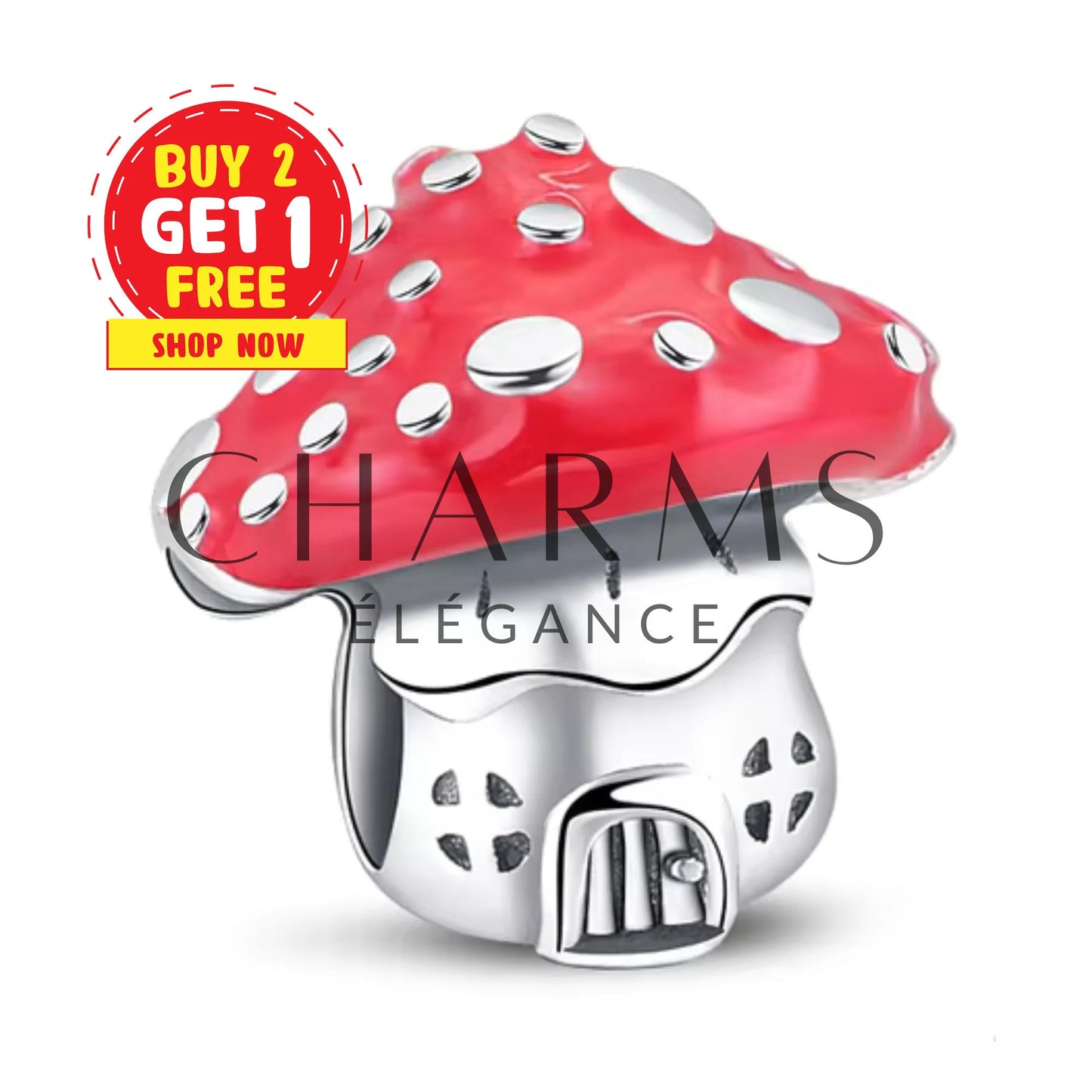 Charm - Maison Champignon - Charms Élégance