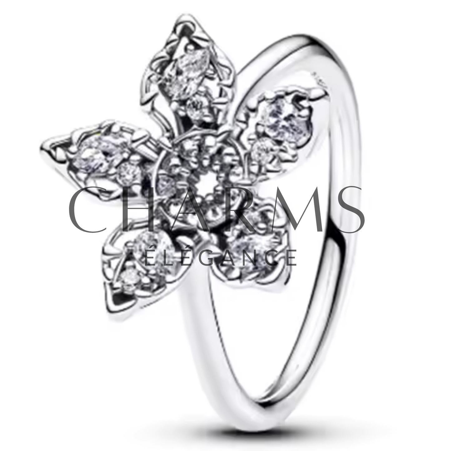 Bague Argentée Démogorgon – Sombre Mystère et Univers Inversé - Charms Élégance