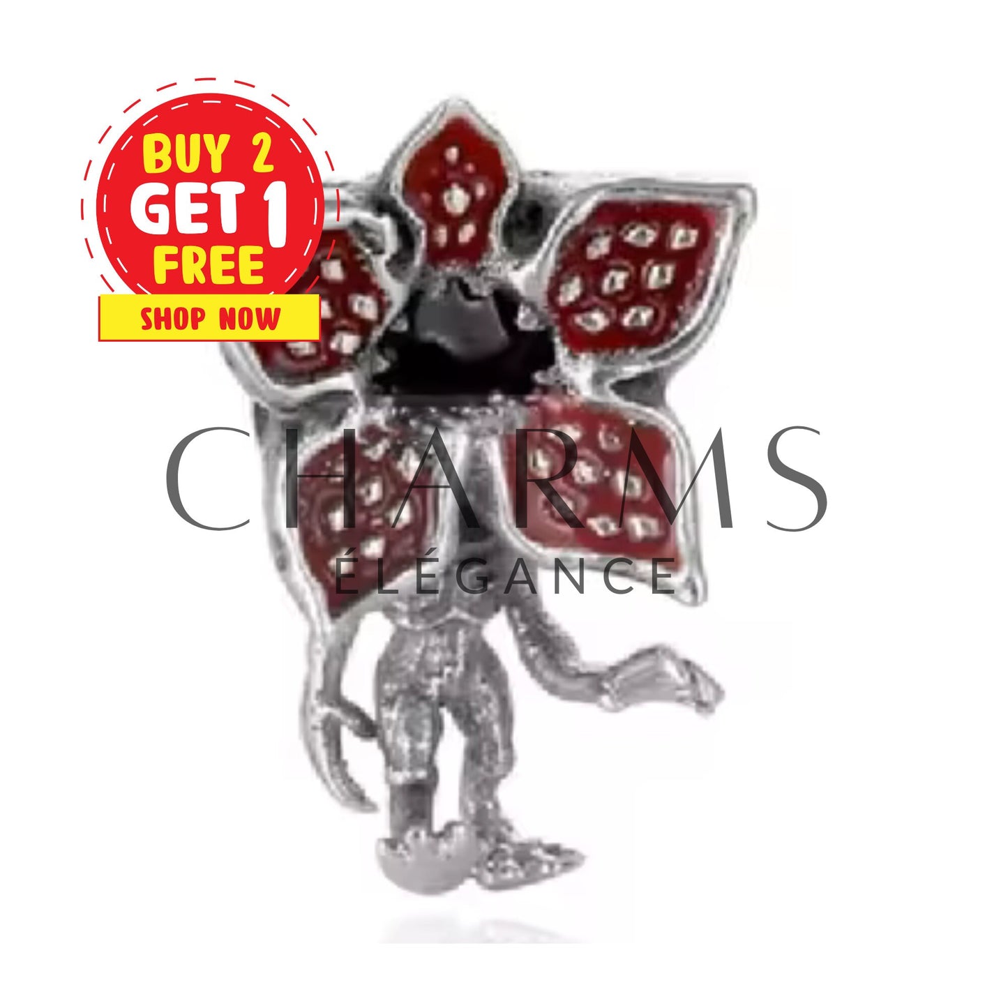 Charm - Démogorgon | Stranger Things - Charms Élégance
