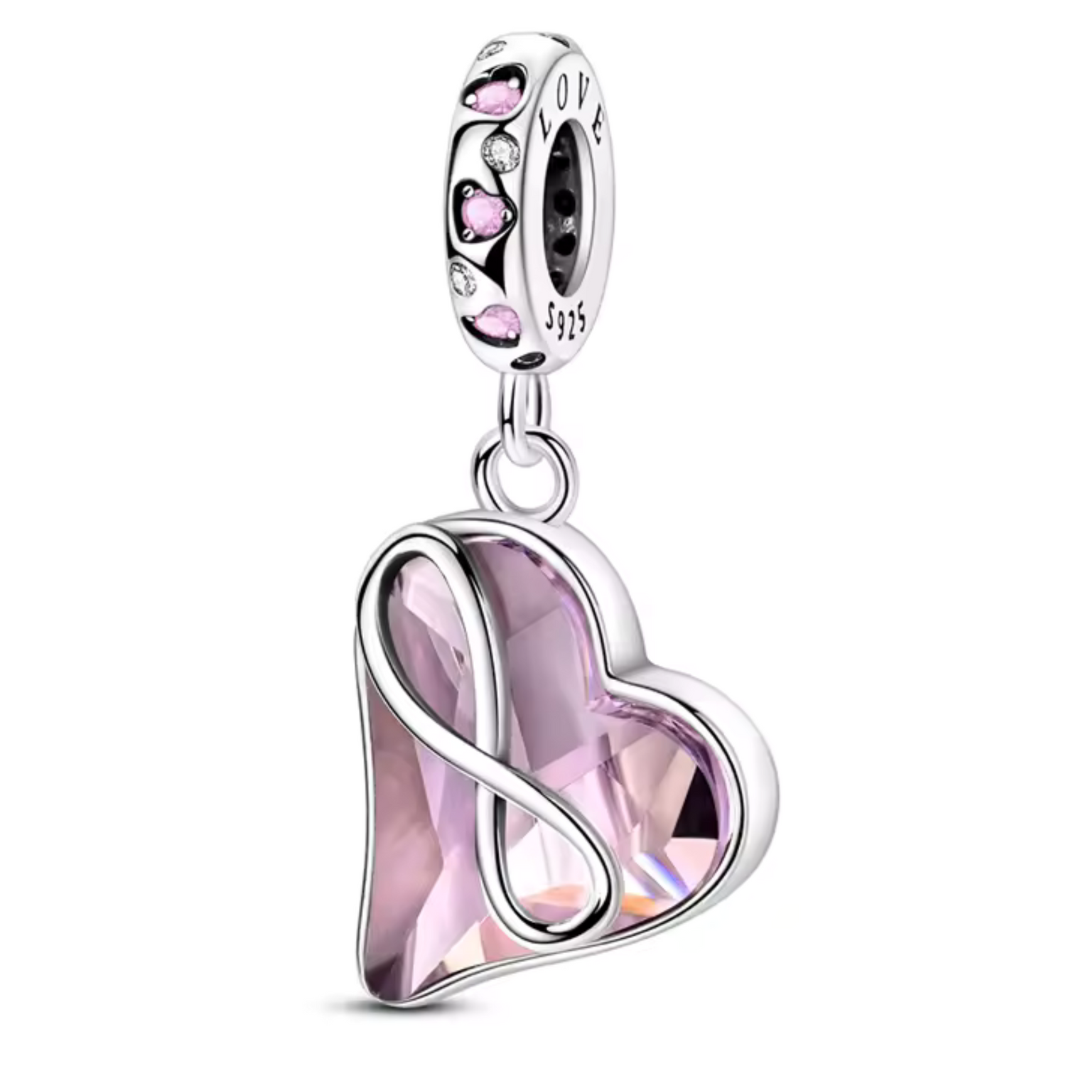 Charm Cœur Rose – Douceur et Tendresse