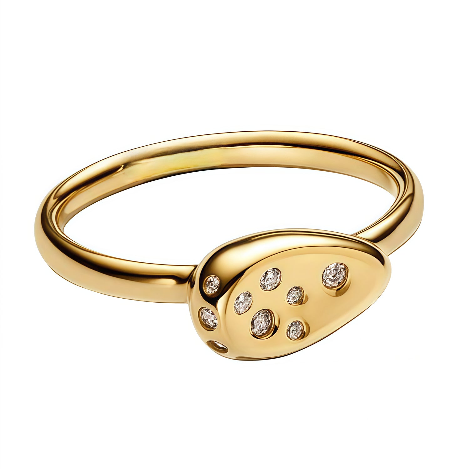 Apporte une touche d’éclat et de raffinement à ton style avec cette bague dorée ornée de strass scintillants. Son design lumineux capte la lumière avec élégance et donne instantanément une allure chic, féminine et tendance. Facile à porter au quotidien ou pour une occasion spéciale, c’est un bijou qui allie brillance, douceur et modernité.

Caractéristiques :

- Matière : Argent 925 doré.
- Design : Bague dorée sertie de strass brillants.
- Dimensions : Taille standard de bague, confortable à porter.
- Styl