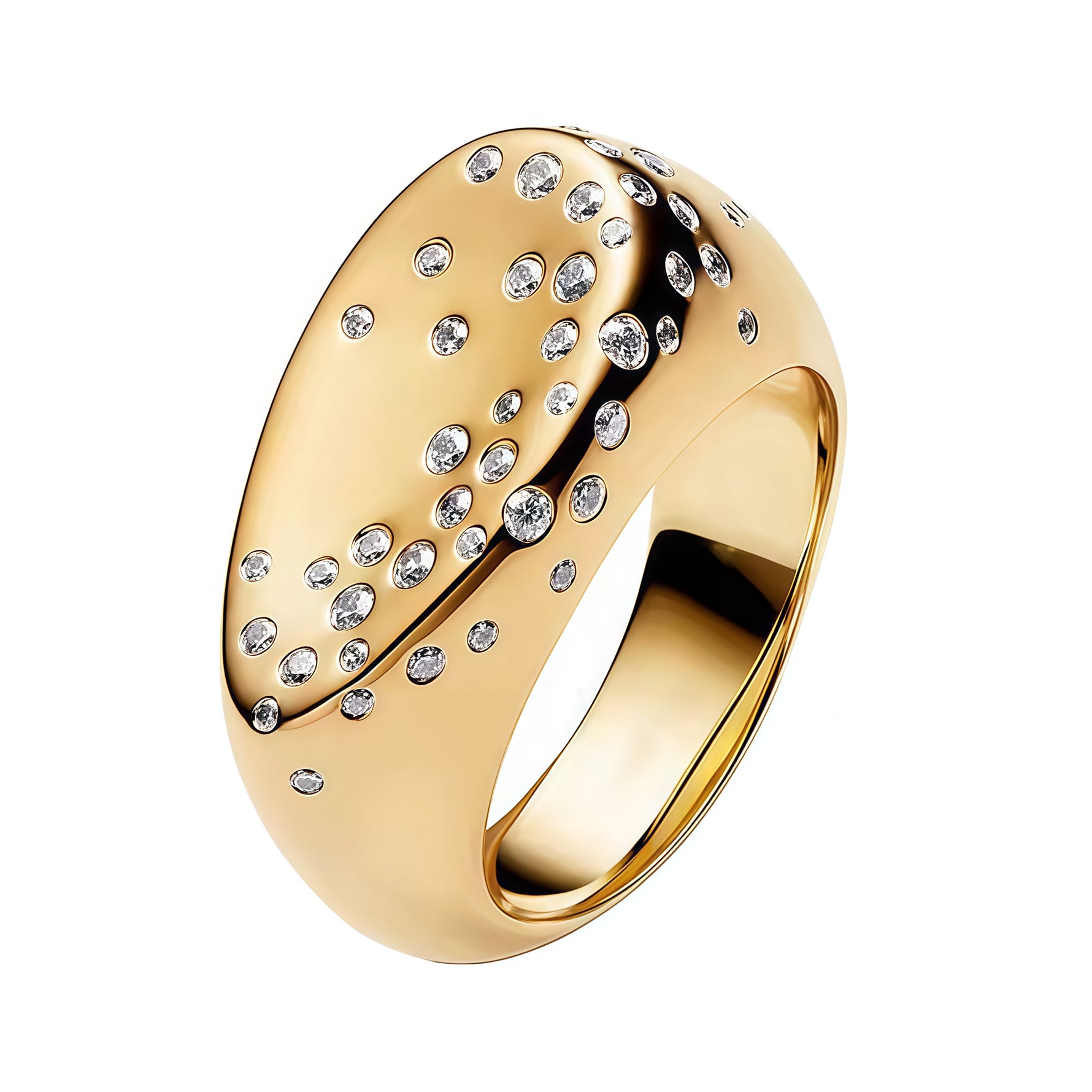 Apporte une touche d’éclat et de raffinement à ton style avec cette bague dorée ornée de strass. Son design lumineux capte la lumière avec élégance, tout en apportant une finition chic et intemporelle. Un bijou délicat et tendance, parfait pour sublimer une tenue de tous les jours ou une occasion spéciale.

Caractéristiques :

-&nbsp;Matière : Argent 925 doré.
-&nbsp;Design : Bague avec strass, finition brillante et détails soignés.
-&nbsp;Dimensions : Taille confortable à porter.
-&nbsp;Style : Bijou éléga