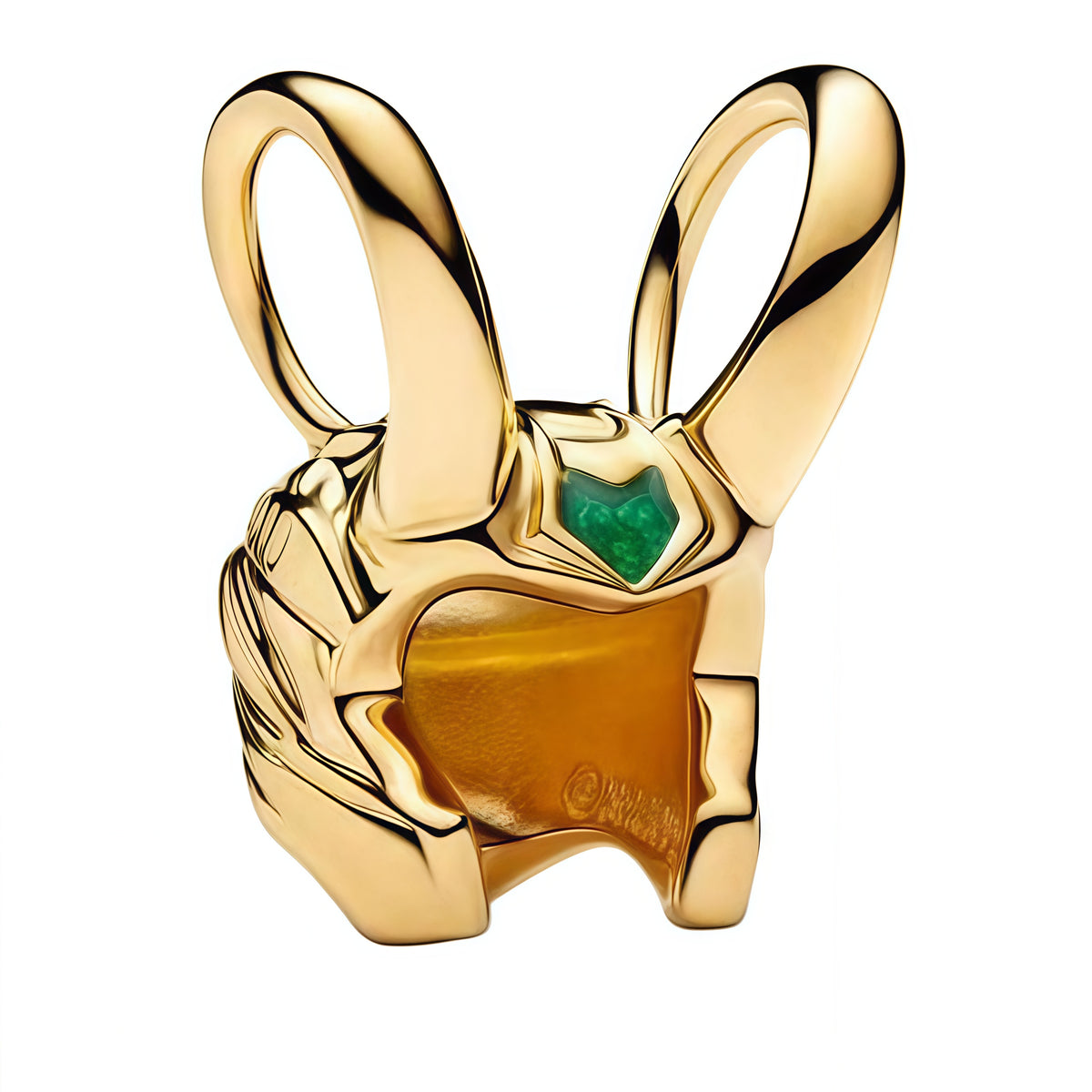 Charm représentant le casque doré de Loki, reconnaissable à ses deux longues cornes. Finement travaillé en argent 925 avec une finition dorée et une pierre verte au centre, ce modèle s’inspire de l’apparence emblématique du personnage de Marvel.

Caractéristiques :

Matière : Argent 925 avec finition dorée et pierre verte.
Design : Casque de Loki avec ses deux cornes emblématiques.
Style : Marvel, mythologique, original et collector.
Symbolique : Pouvoir, malice, ambition, mystère et univers Marvel.
Compati