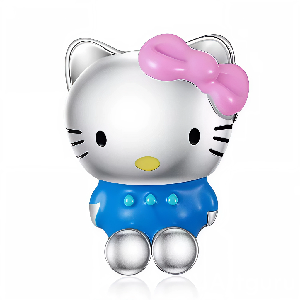 Ce charm ultra mignon représente un chat blanc assis au visage rond, museau jaune et moustaches noires, portant un grand nœud rose brillant sur l’oreille droite. La petite robe bleue lisse est rehaussée de trois pastilles turquoise, tandis que les pattes argentées donnent un rendu poli et lumineux. Symbole de douceur et de style kawaii, ce bijou ajoute une touche tendre et colorée à tout bracelet.

Caractéristiques :

Matière : Argent 925 (S925) avec émail bleu, rose et jaune.
Design : Chat blanc assis, gra