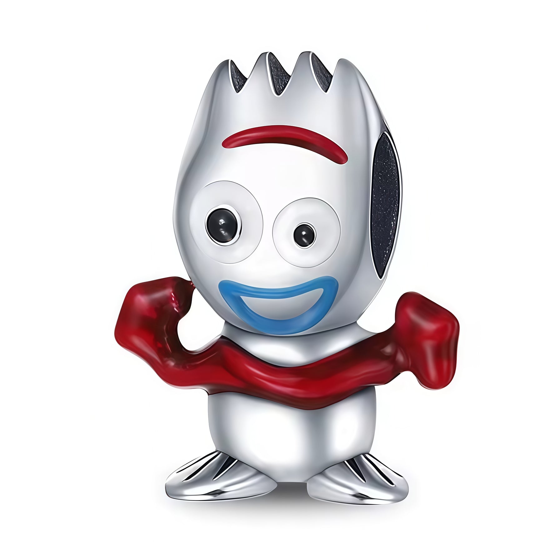 Apporte une touche originale et amusante à ton bracelet avec ce charm Fourchette de Toy Story. Inspiré de l’univers Pixar, ce bijou en argent 925 met en valeur Fourchette dans un design plein de fantaisie et de caractère. Un charm unique et attachant, parfait pour les fans de Toy Story et des pièces décalées.

Caractéristiques :

- Matière : Argent 925.
- Design : Fourchette de Toy Story avec finitions soignées.
- Dimensions : Taille délicate et confortable à porter.
- Style : Bijou Pixar, raffiné et origin