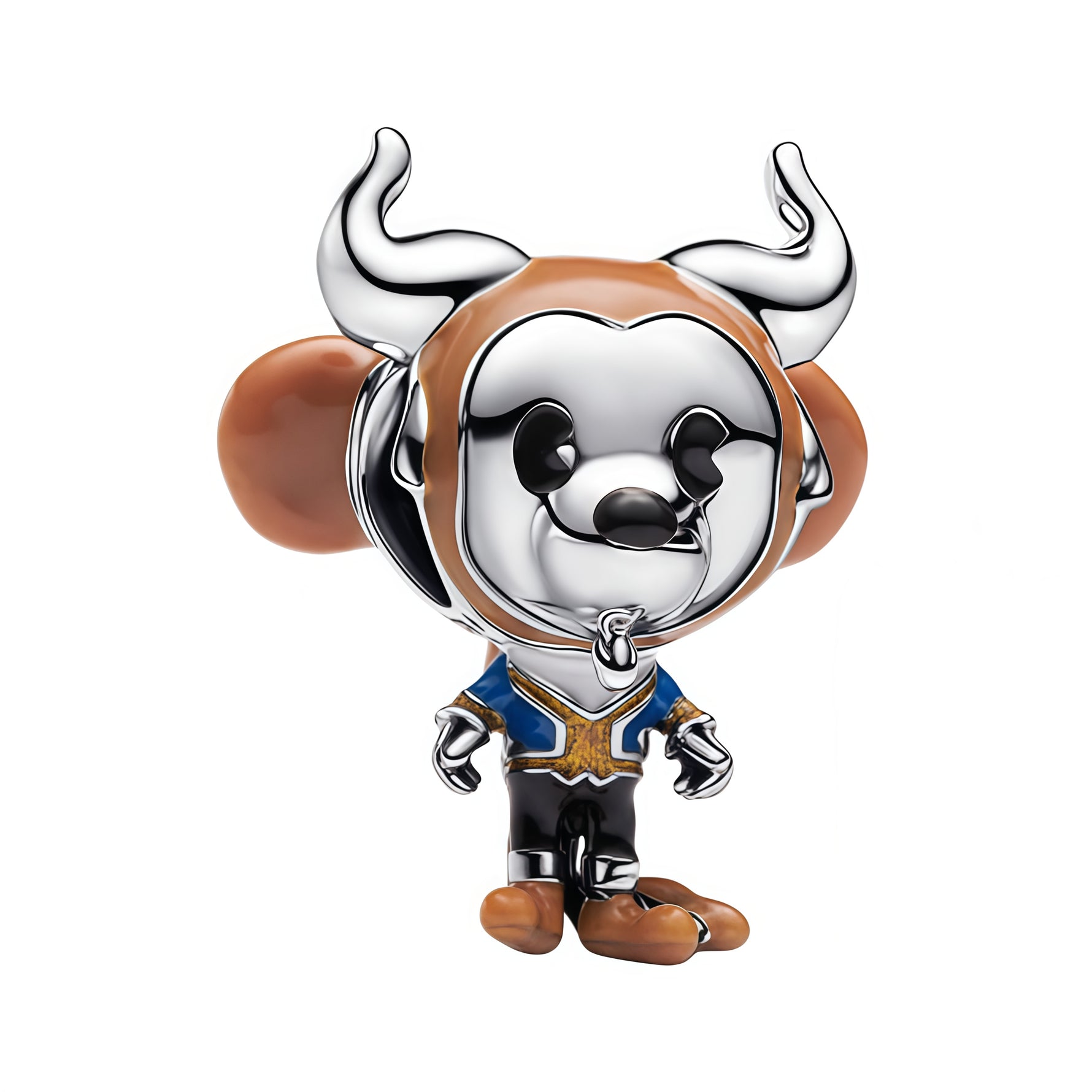 Charm original représentant Mickey déguisé en La Bête, avec un design détaillé et expressif qui revisite l’univers de La Belle et la Bête avec une touche Disney pleine de caractère. Son style à la fois audacieux et amusant en fait un bijou collector idéal pour les fans.

Caractéristiques :

- Matière : Argent 925.
- Design : Mickey déguisé en La Bête avec détails émaillés.
- Style : Disney, original et collector.
- Symbolique : Transformation, courage, magie et univers Disney.
- Compatibilité : Charm compat