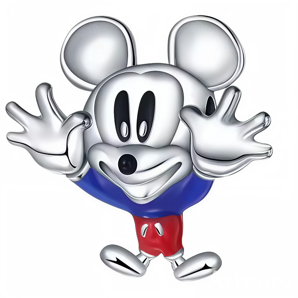 Ajoutez une touche classique et emblématique à votre collection avec ce charm représentant Mickey Mouse dans son célèbre pantalon rouge. Fabriqué en argent sterling 925, ce charm de haute qualité est compatible avec tous les bracelets Pandora, garantissant une intégration parfaite à votre bijou préféré. Parfait pour les fans de Mickey Mouse et de l'univers Disney, ce charm capture le style intemporel et la personnalité joyeuse de Mickey avec des détails minutieusement travaillés, ajoutant une note de charme