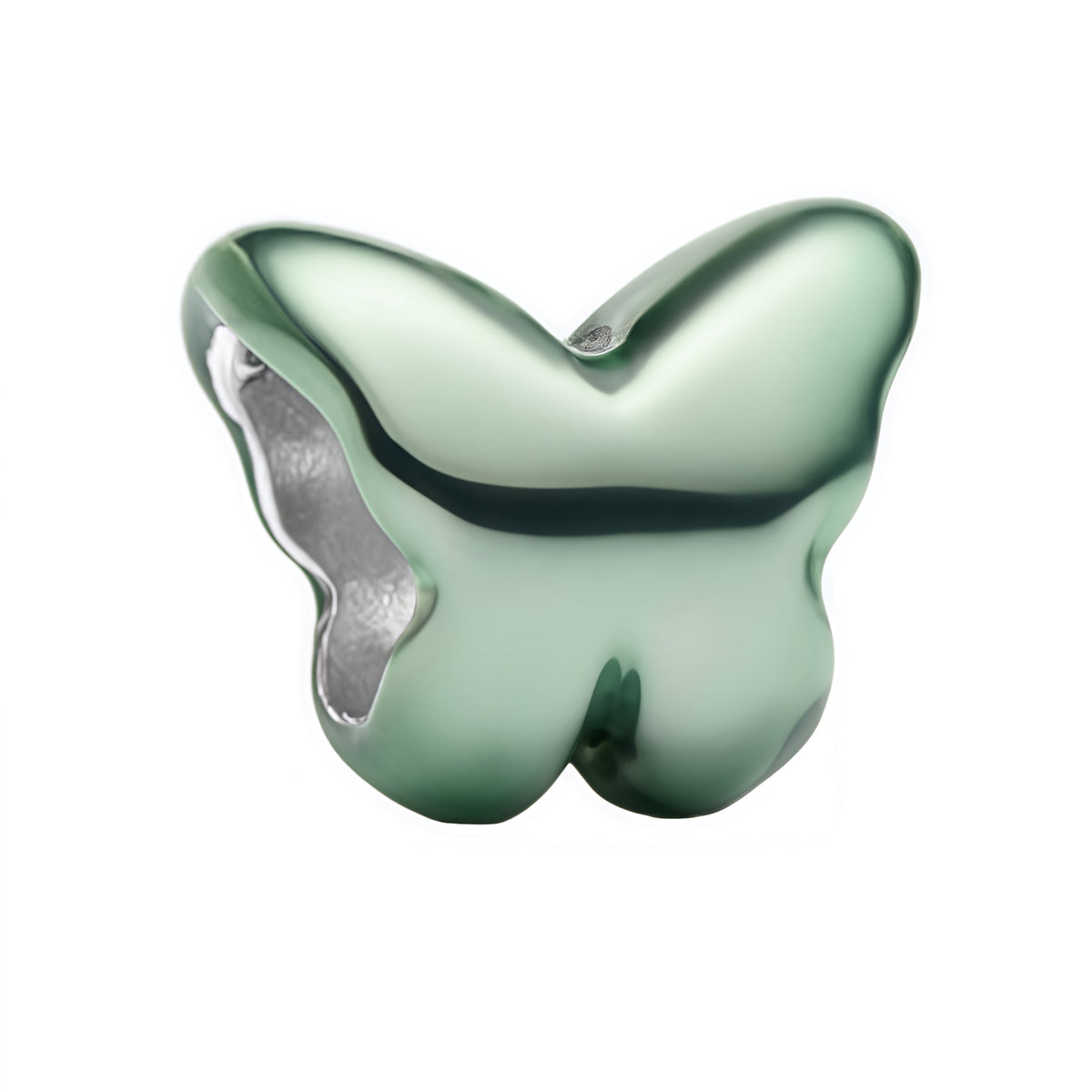 Apporte une touche douce et originale à ton bracelet avec ce charm papillon vert. Son design arrondi et élégant, associé à sa teinte vert pastel brillante, en fait un bijou délicat et moderne. Un charm plein de fraîcheur, idéal pour symboliser la liberté, la transformation et la légèreté.

Caractéristiques :

- Matière : Argent 925 avec finition émail vert.
- Design : Papillon stylisé en version charm, avec contours lisses et brillants.
- Dimensions : Taille délicate et confortable à porter.
- Style : Bijou