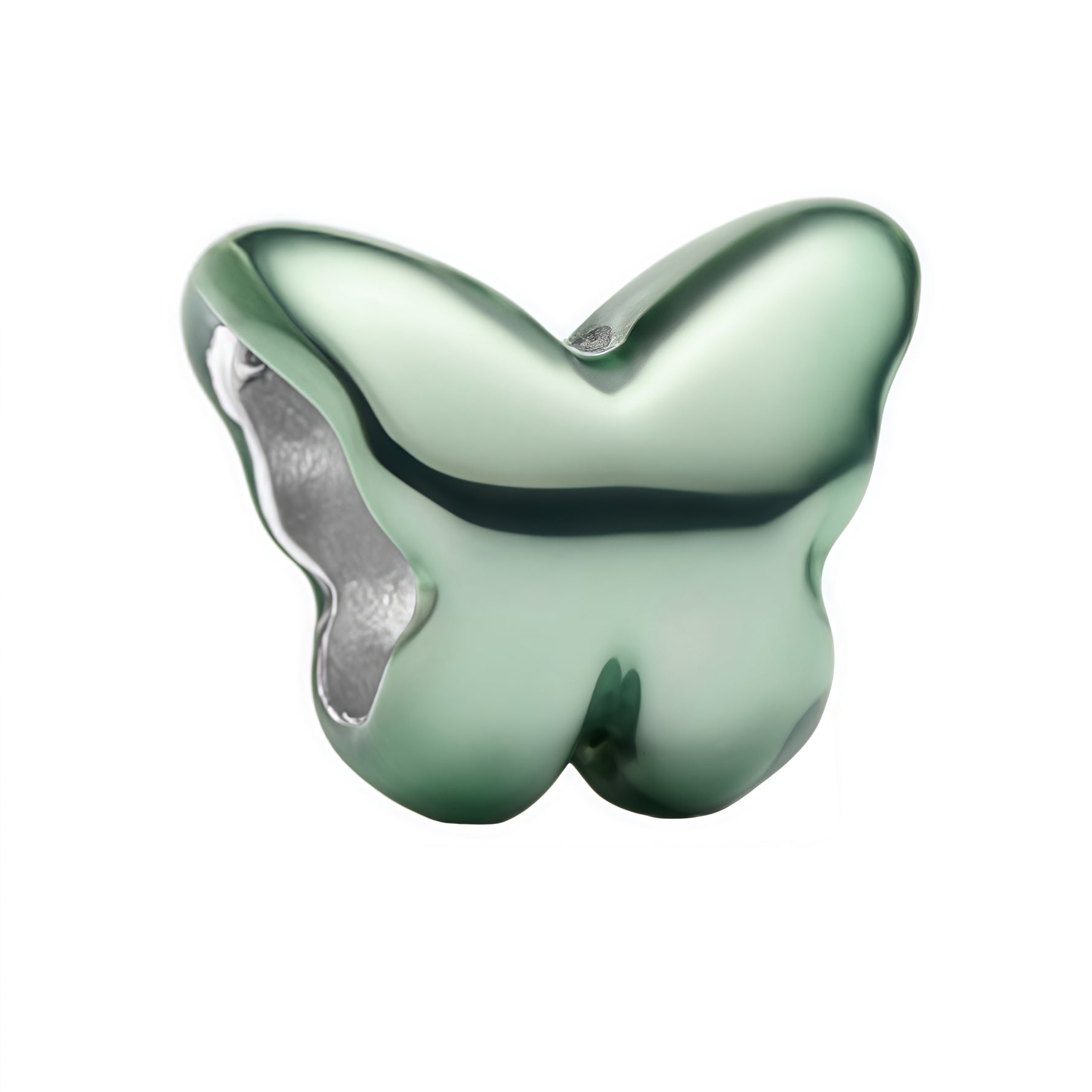 Apporte une touche douce et originale à ton bracelet avec ce charm papillon vert. Son design arrondi et élégant, associé à sa teinte vert pastel brillante, en fait un bijou délicat et moderne. Un charm plein de fraîcheur, idéal pour symboliser la liberté, la transformation et la légèreté.

Caractéristiques :

- Matière : Argent 925 avec finition émail vert.
- Design : Papillon stylisé en version charm, avec contours lisses et brillants.
- Dimensions : Taille délicate et confortable à porter.
- Style : Bijou