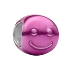 Charm moderne en forme de smiley avec une finition rose brillante, apportant une touche fun et positive à votre bracelet. Son design minimaliste et expressif en fait un bijou tendance, idéal pour afficher bonne humeur et originalité au quotidien.

Caractéristiques :

- Matière : Argent 925.
- Design : Smiley stylisé avec finition lisse colorée.
- Style : Fun, moderne et tendance.
- Symbolique : Joie, positivité, énergie et bonne humeur.
- Compatibilité : Charm compatible avec bracelets et colliers.