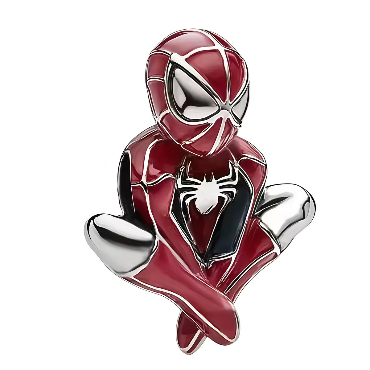 Apporte une touche héroïque et dynamique à ton bracelet avec ce charm Spider-Man. Inspiré de l’univers Marvel, ce bijou met en valeur le célèbre super-héros en pleine action. Un charm original et plein de caractère, parfait pour les fans du super-héros et les bijoux au style fort et symbolique.

Caractéristiques :

- Matière : Argent sterling 925.
- Design : Spider-Man en action, masque, toile d’araignée, ou scène de la ville.
- Style : Bijou collector, audacieux, moderne et original.
- Symbolique : Courage