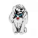 Ce charm pendentif en argent 925 (S925) représente Belle, la chienne cocker spaniel raffinée de La Belle et le Clochard, oreilles longues soignées, collier chic étincelant. Elle symbolise grâce aristocratique, curiosité mondaine et cœur prêt aux grandes aventures romantiques.

Caractéristiques :

Matière : Argent 925 (S925).
Design : Pose altière curieuse, profil noble expressif, détails collier bijou ciselés.
Compatibilité : Compatible avec les bracelets à charms standards (type Pandora, etc.) et chaînes f