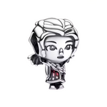 Incarne la force, la grâce et la puissance avec ce charm argenté représentant Daenerys Targaryen, l’une des figures les plus emblématiques de Game of Thrones. Fabriqué en argent 925, ce bijou rend hommage à la Reine des Dragons, symbole de détermination, de liberté et de destin. Son design finement sculpté reflète son charisme unique et son lien mystique avec ses dragons.
