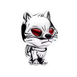 Incarnez la fidélité et la bravoure de Ghost, le loup géant de Jon Snow dans Game of Thrones, avec ce charm élégant. Ce bijou capture l’esprit protecteur de Ghost, un compagnon emblématique de la série, parfait pour les fans souhaitant ajouter une touche de Westeros à leur collection.