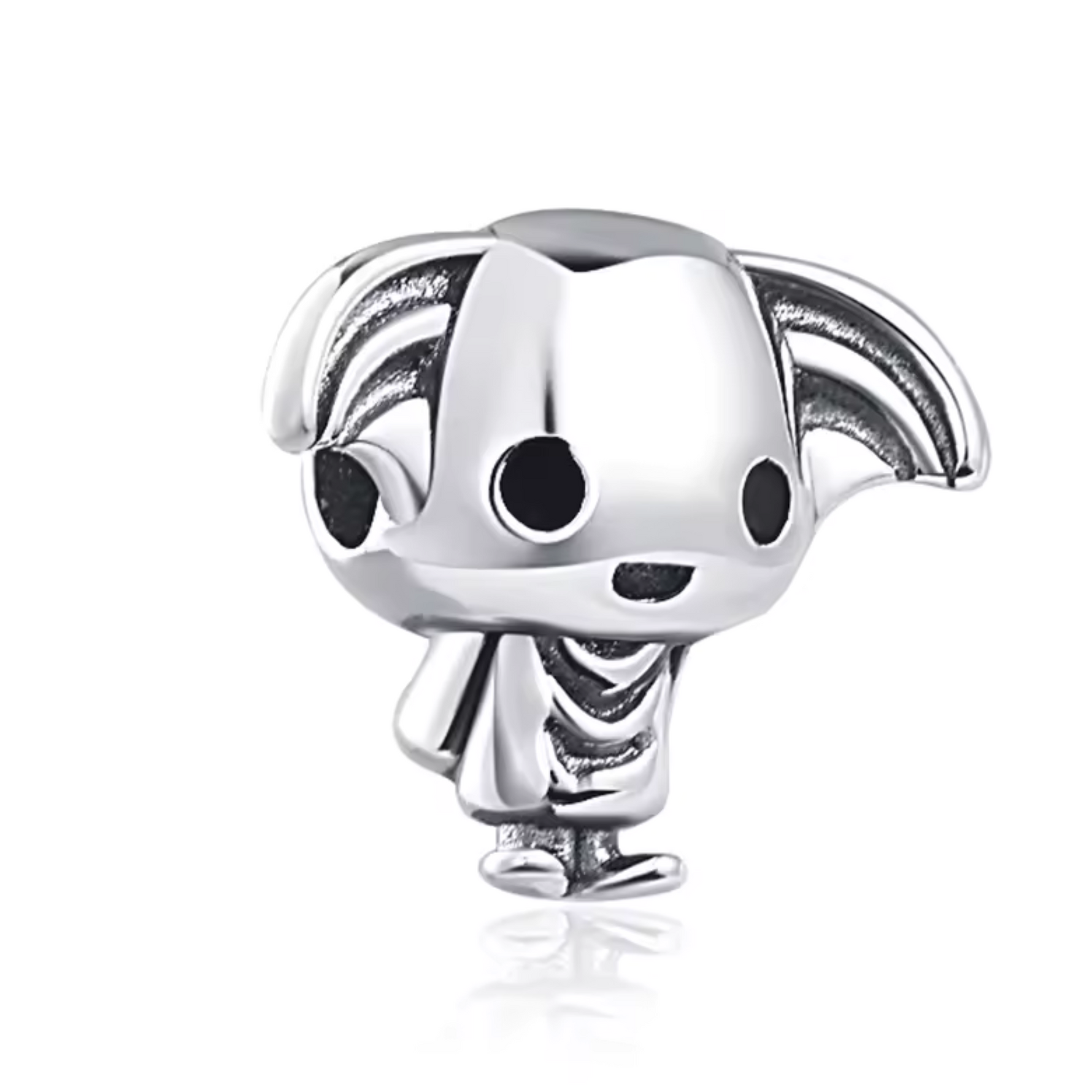 Ajoutez une touche de mystère et de magie à votre collection avec ce charm représentant Gringott, le gobelin responsable des coffres de la banque magique dans Harry Potter. Fabriqué en argent sterling 925, ce charm de haute qualité est compatible avec tous les bracelets Pandora, garantissant une intégration parfaite à votre bijou préféré. Parfait pour les fans de Harry Potter, ce charm capture l'esprit intriguant et l'autorité de Gringott avec des détails minutieusement travaillés, ajoutant une note de fant