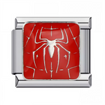 Ce charm italien met en avant le logo emblématique de Spider-Man sur un fond rouge vibrant, symbole d’agilité et de courage. Confectionné en acier inoxydable argenté de haute qualité, il allie détails précis et finition brillante pour un rendu moderne et durable. Facile à fixer, il se glisse parfaitement sur nos bracelets composés de 17 maillons extensibles et réglables, adaptés à tous les poignets. Compatible avec tous nos charms italiens, ce bijou est parfait pour ajouter une touche dynamique et héroïque 