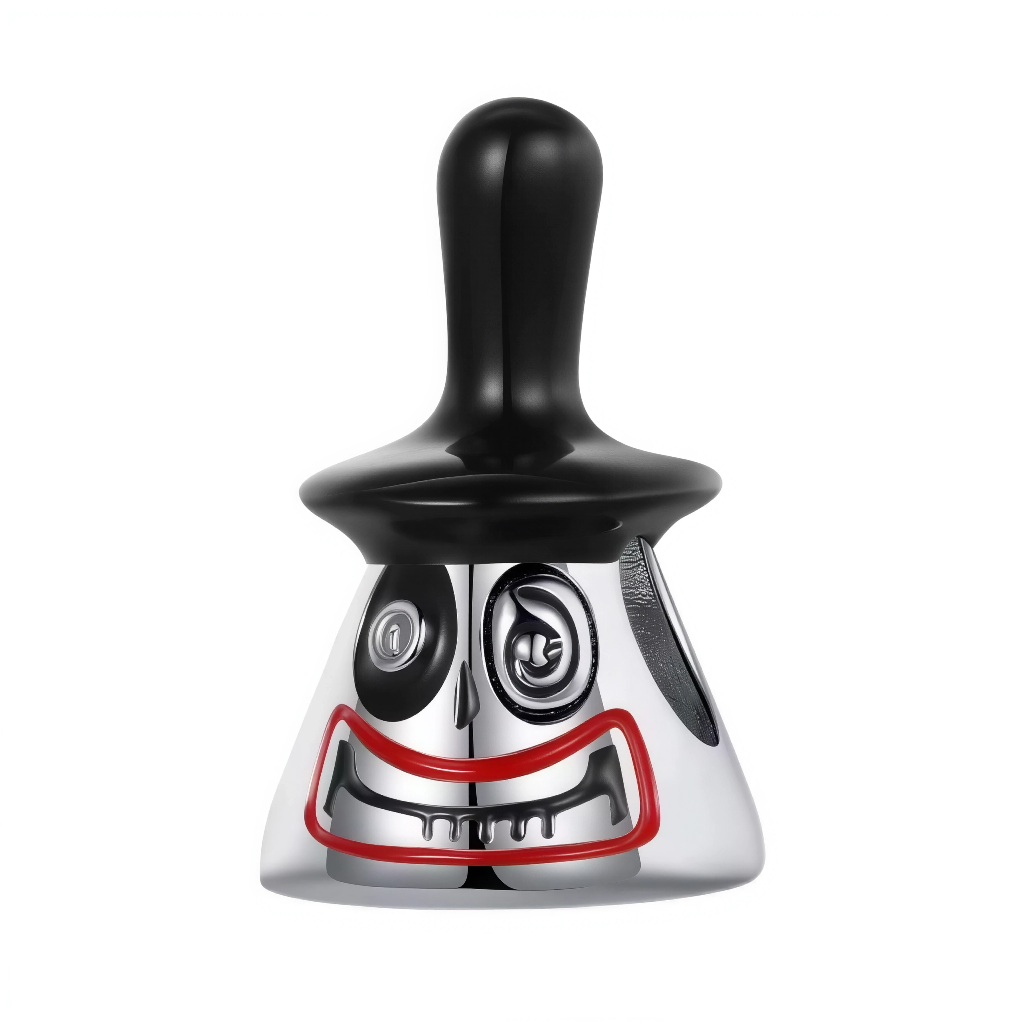 Ce charm pendentif en argent 925 (S925) pur présente le Maire d'Halloween Town de L'Étrange Noël de Mr. Jack, crâne vert à double visage pivotant (joyeux/colérique), chapeau haut argenté poli sophistiqué. Il symbolise dualité autoritaire, sagesse changeante et élégance Halloween intemporelle.

Caractéristiques :

Matière : Argent 925 (S925) massif poli miroir avec émail vert/rouge visages vifs.
Design : Tête interchangeable fidèle film, canne fine ciselée, contours crâne nets brillants.
Compatibilité : Comp