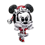 Apportez une touche festive et scintillante à votre collection avec ce charm en Argent 925 (S925), représentant Minnie pailletée vêtue de sa tenue de Noël. Un bijou joyeux et élégant parfait pour sublimer vos bracelets et colliers pendant la saison des fêtes.

Caractéristiques
– Matière : Argent 925 (S925).
– Design : Minnie pailletée en tenue de Noël détaillée.
– Coloris : Argenté brillant avec paillettes rouges et blanches.
– Compatibilité : Convient aux bracelets à charms type Pandora et colliers.
– Styl