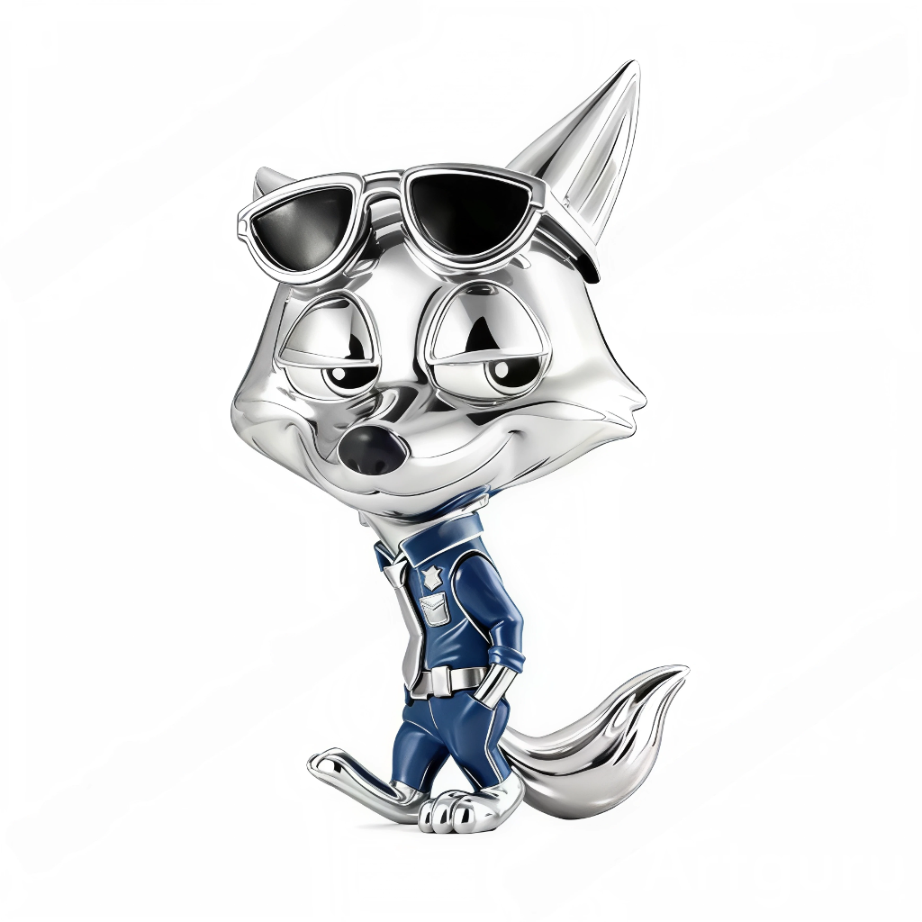 Ce charm pendentif en argent 925 capture Nick Wilde, le renard rusé de&nbsp;Zootopie, yeux malicieux plissés, sourire sarcastique confiant. Il symbolise rédemption astucieuse, partenariat légendaire et esprit street-smart irrésistible.

Caractéristiques :

Matière : Argent 925.
Design : Nick profil dynamique nonchalant.
Dimensions : 1,8 cm hauteur, pendante légère cool.