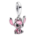 Apporte une touche douce et malicieuse à ton bracelet avec ce charm pendentif Angel. Inspiré de l’univers Disney, ce bijou en argent 925 met en valeur Angel dans un design plein de charme, de tendresse et de fantaisie. Un charm élégant et attachant, parfait pour les fans de Lilo et Stitch et des bijoux symboliques.

Caractéristiques :

- Matière : Argent 925.
- Design : Angel en pendentif avec finitions soignées.
- Dimensions : Taille délicate et confortable à porter.
- Style : Bijou Disney, raffiné et orig