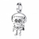 Laissez-vous emporter par le rythme avec ce charm pendentif en argent 925 représentant Bob l’Éponge avec un casque de musique. Fidèle à son style joyeux et délirant, ce bijou argenté est parfait pour les fans qui aiment mixer pop-culture et passion pour la musique. Une pièce tendance qui apportera une note fun et moderne à votre collection !