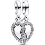 Faites de votre amitié un souvenir impérissable avec le charm Cœur à Partager "Friends to the End". En argent 925, ce cœur se divise en deux pour symboliser un lien éternel et indéfectible entre amis.