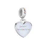 Ce charm pendentif en forme de coeur arbore l'inscription "Best Friends", un hommage parfait à l'amitié indéfectible qui unit les personnages de Friends. Avec son design élégant, ce pendentif est un moyen idéal de célébrer les liens qui nous rapprochent et de montrer à votre meilleur ami à quel point il compte pour vous.