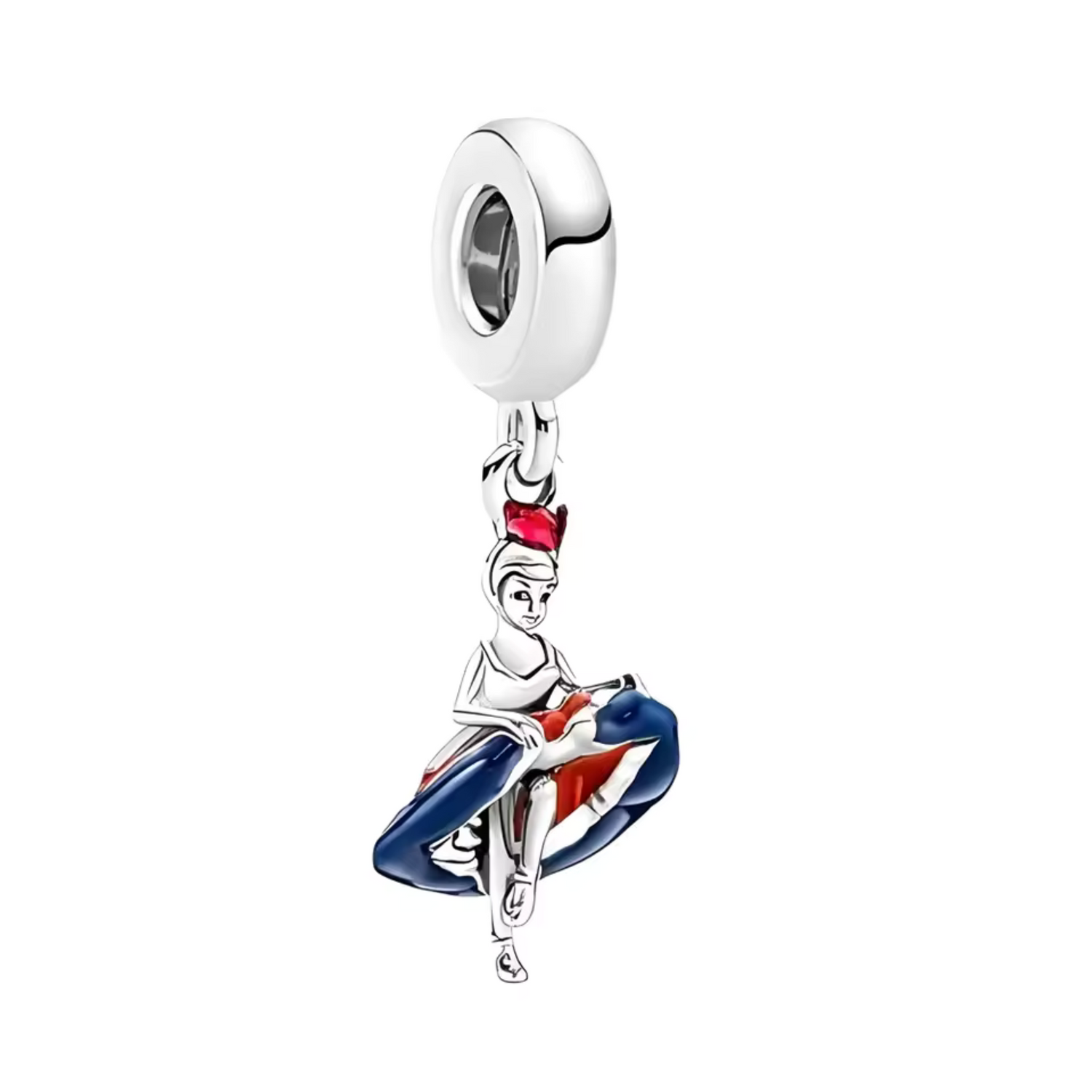 Faites entrer l'esprit du cabaret dans votre collection avec ce charm Danseuse de French Cancan ! Fabriqué en argent S925, ce charm exquis capture l'élégance et la vivacité d'une danseuse emblématique, vêtue de son tutu coloré et prête à enflammer la scène. Parfait pour les amateurs de danse et de culture française, ce charm ajoutera une touche de glamour et de dynamisme à votre bracelet. Compatible avec les bracelets Pandora, il est un choix idéal pour exprimer votre passion pour l'art et la performance.