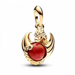 Plongez dans l'univers épique de Game of Thrones avec ce charm pendentif représentant un majestueux dragon. Symbole de puissance et de mystère, ce charm capture l'essence des dragons légendaires qui parcourent les cieux de Westeros. Fabriqué avec une attention particulière aux détails, ce pendentif est idéal pour tous les fans de la saga, que vous soyez fidèle aux Stark, Lannister ou Targaryen.