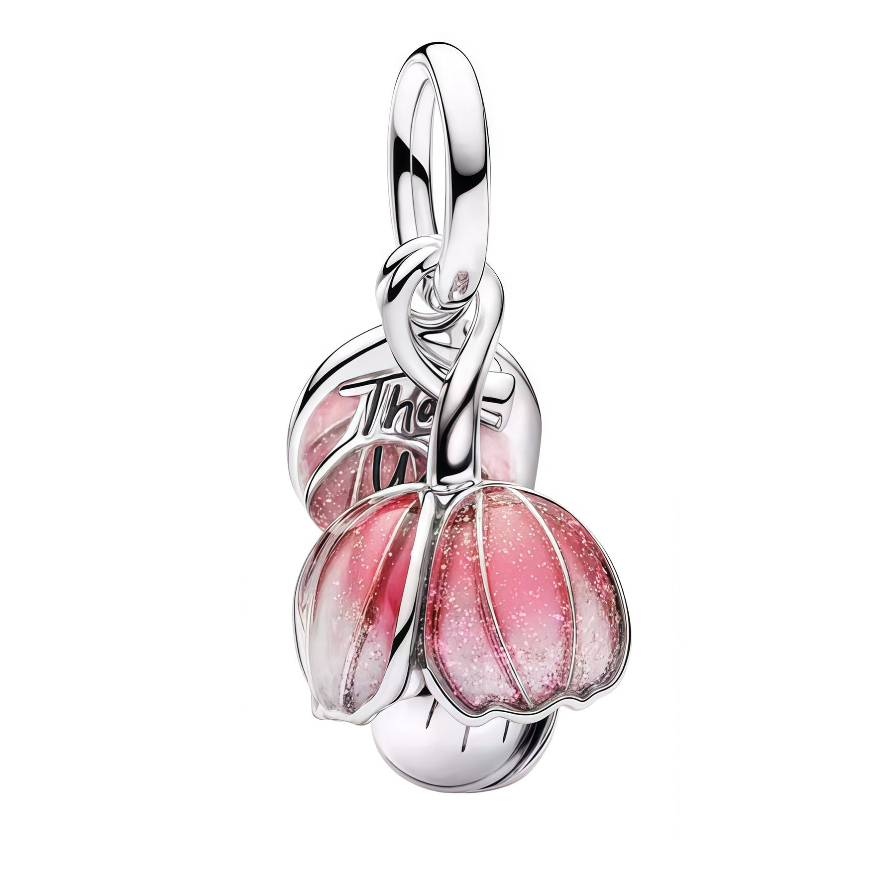 Apporte une touche de douceur et d’élégance à ton bracelet avec ce charm en argent sterling 925 représentant une délicate fleur argentée aux nuances roses. Son design raffiné évoque la beauté naturelle, la féminité et la poésie, tout en ajoutant une note lumineuse et romantique à ton style. Un bijou délicat qui attire le regard avec subtilité.

Caractéristiques :

- Matière : Argent 925.
- Design : Fleur argentée avec détails roses, finition brillante et élégante.
- Dimensions : Taille standard charm (~1,7 
