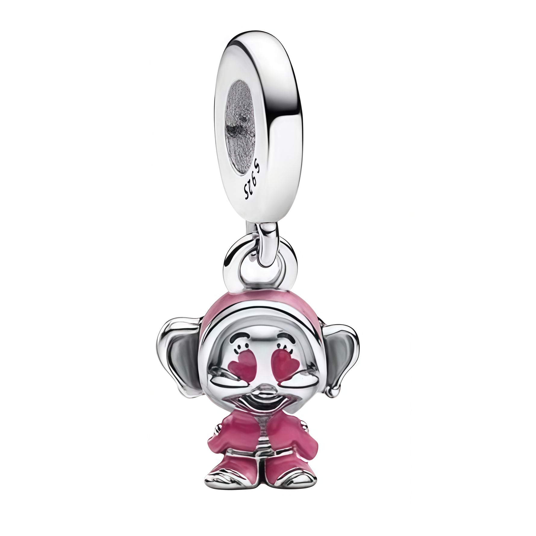 Apporte une touche tendre et pleine de charme à ton bracelet avec ce charm pendentif Simplet amoureux. Inspiré de l’univers Disney, ce bijou en argent 925 met en valeur Simplet dans une version romantique et attendrissante, symbole de douceur, de naïveté et d’affection sincère. Un charm original et attachant, parfait pour les amoureux des contes et des pièces pleines d’émotion.

Caractéristiques :

- Matière : Argent 925.
- Design : Simplet amoureux en pendentif avec finitions soignées.
- Dimensions : Taill