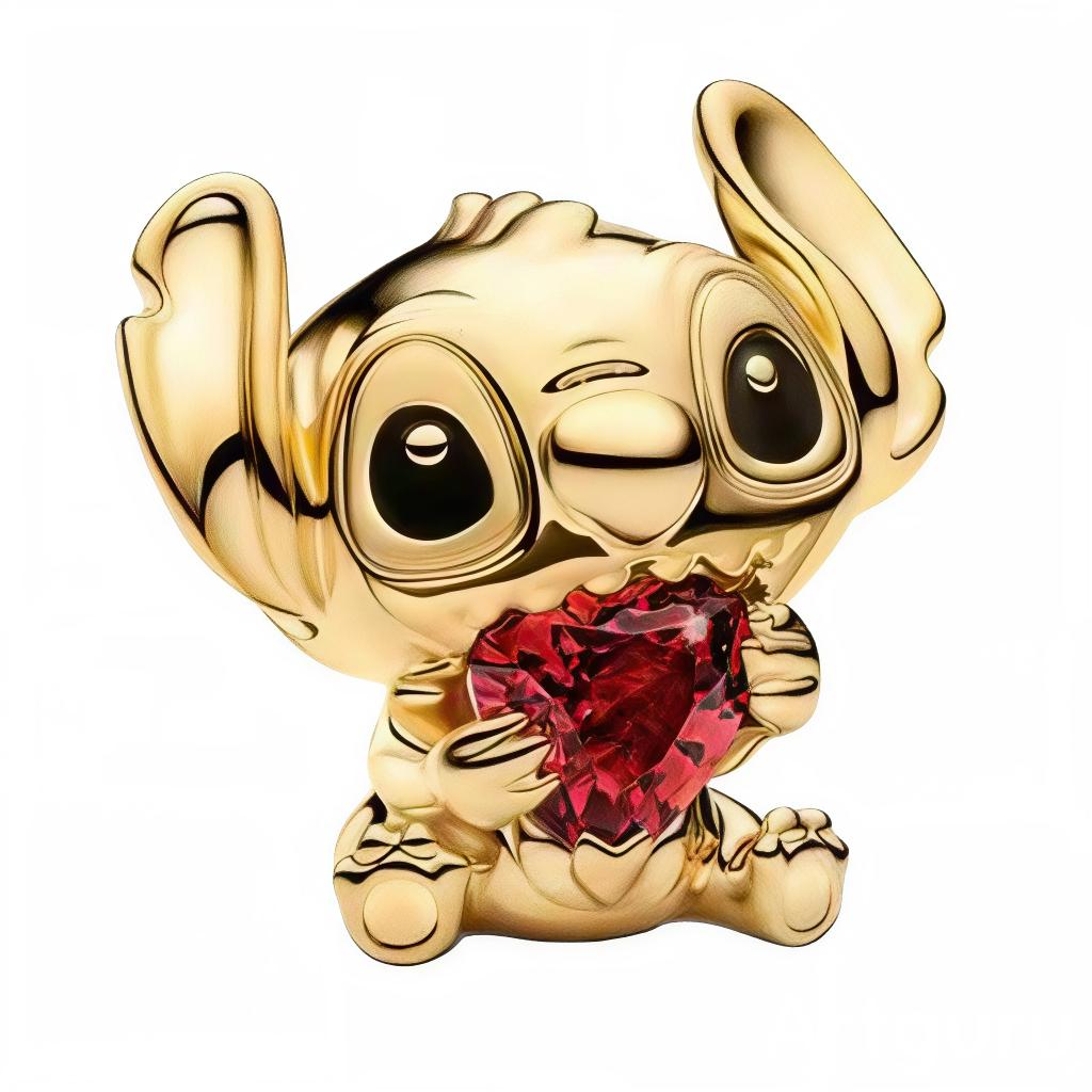Ce charm pendentif en Argent 925 représente Stitch espiègle tenant un cœur rouge vibrant contre lui, clin d’œil à l’amitié indéfectible de Lilo et Stitch. Il symbolise chaos affectueux, loyauté bleue et tendresse hawaïenne.

Caractéristiques :

Matière : Argent 925 avec cœur rouge émaillé brillant, yeux Stitch expressifs en noir contrasté.
Design : Stitch assis câlinant le cœur oversized, queue bouclée, posture taquine typique du petit alien destructeur-reformé.
Compatibilité : Compatible avec les bracel