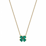 Porte un symbole de chance et d’élégance avec ce collier en argent sterling 925, sublimé par un délicat trèfle vert à quatre feuilles. À la fois discret et lumineux, il capte la lumière et attire le regard tout en apportant une touche de fraîcheur naturelle à ton style. Un bijou porte-bonheur intemporel, parfait pour accompagner chaque moment du quotidien.

Caractéristiques :

- Matière : Argent 925.
- Design : Pendentif trèfle vert à quatre feuilles, finition brillante et élégante.
- Longueur : Chaîne ajus