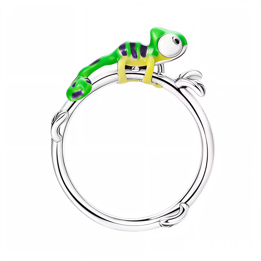 Bague Caméléon Thermosensible – "Glow with Heat"