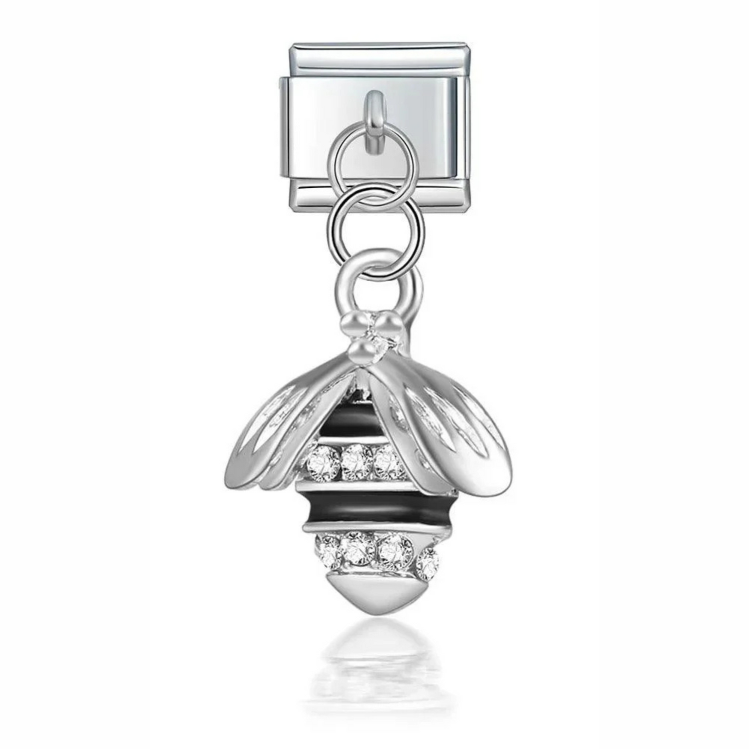 Charm Italien - Pendentif Abeille (Argent ou Or)