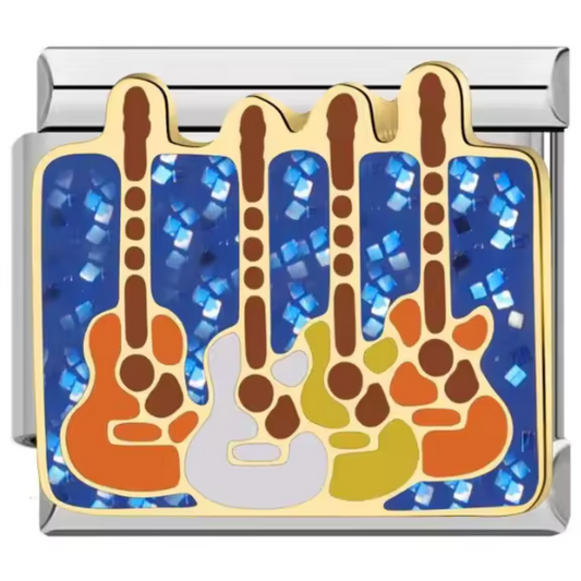 Charm Italien Argenté – Guitare