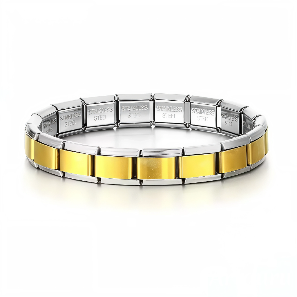 Bracelet à Charms Italien - 11 Couleurs au Choix