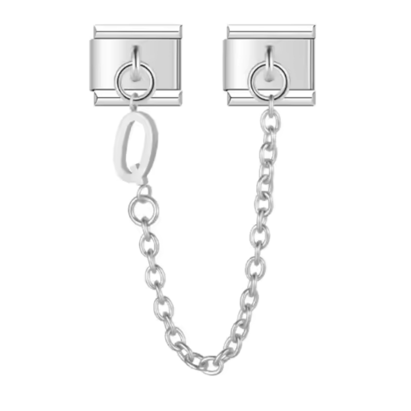 Charm Italien - Double Médaillon Lettre Argent – De A à Z