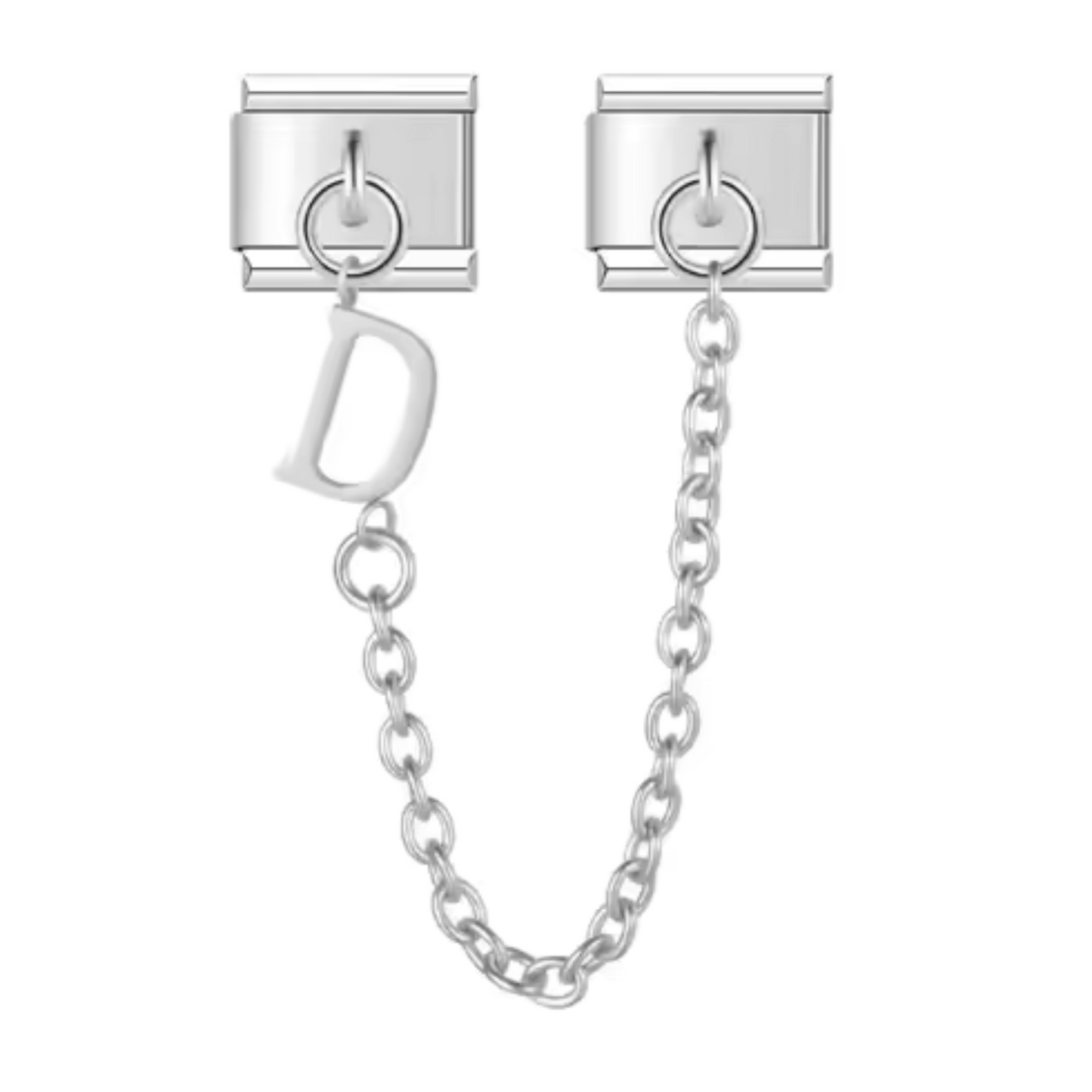 Charm Italien - Double Médaillon Lettre Argent – De A à Z